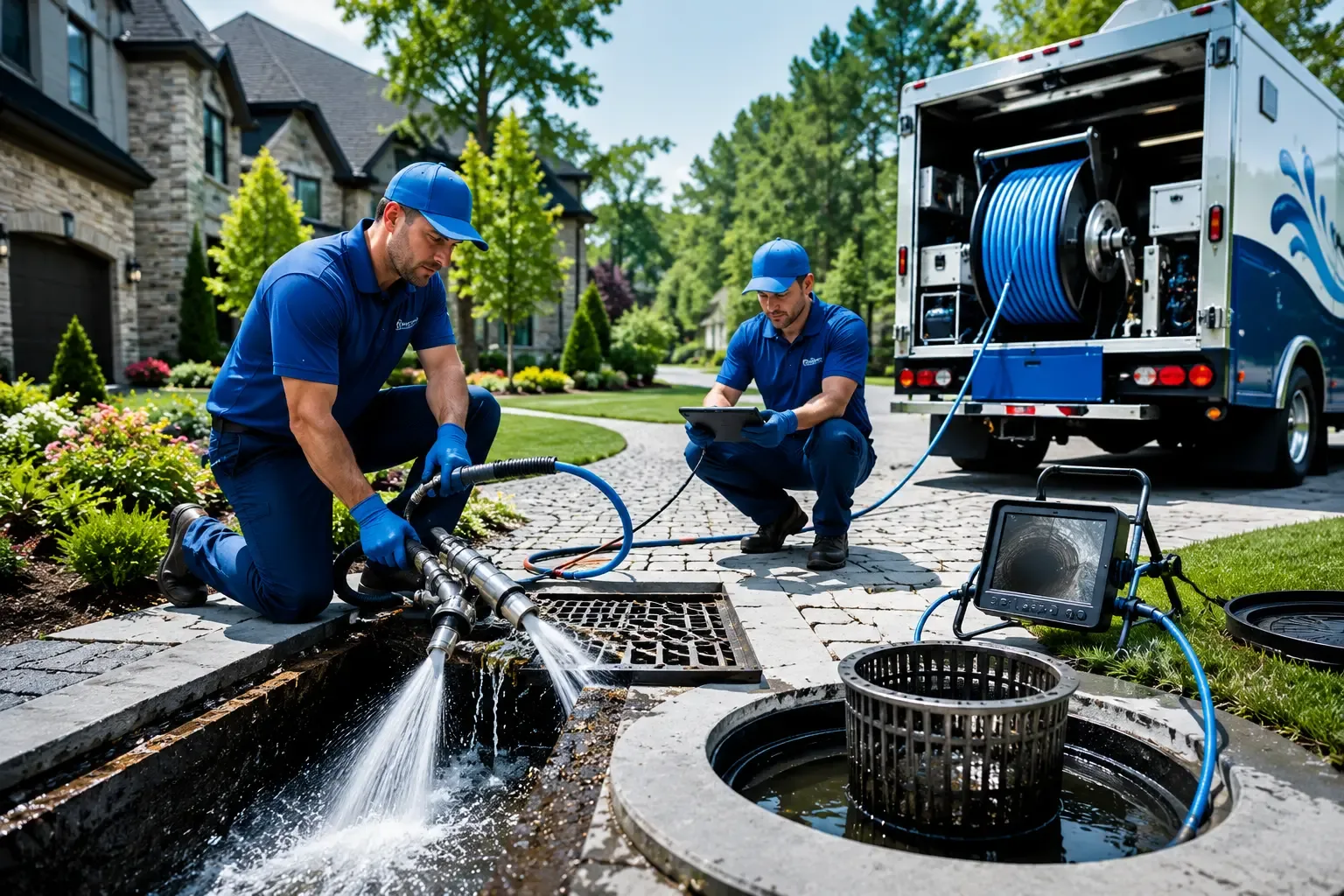 Local outdoor drain cleaning professionals in Jackson Center, OH