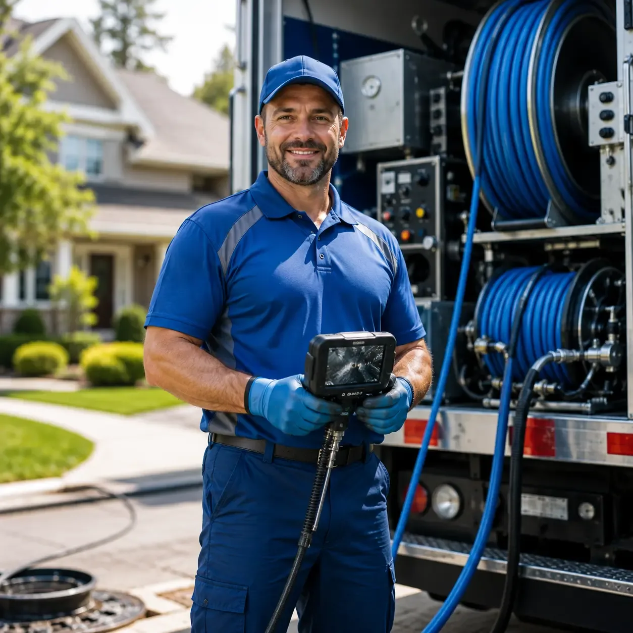 Local outdoor drain cleaning specialists in Jackson Center, OH